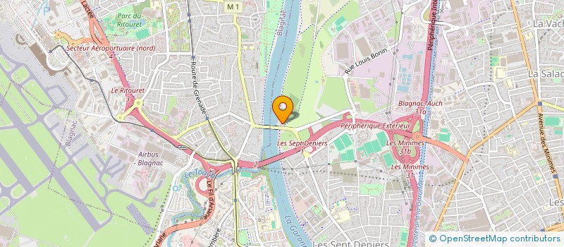 localisation de l'entreprise OLYMPE à TOULOUSE