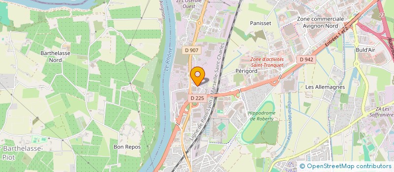 localisation de l'entreprise OLYMPE  LE PONTET