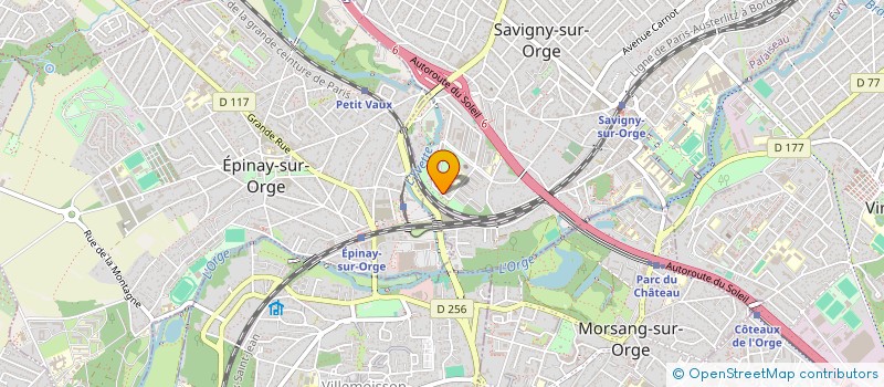 localisation de l'entreprise OLYMPE  SAVIGNY-SUR-ORGE