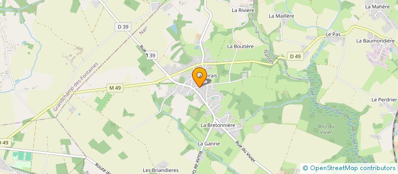 localisation de l'entreprise OLYMPE à LA CHAPELLE-SUR-ERDRE
