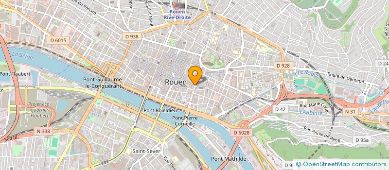 localisation de l'entreprise OLYMPE à ROUEN