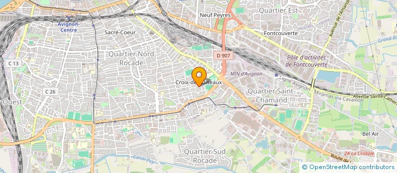 localisation de l'entreprise OLYMPE  AVIGNON