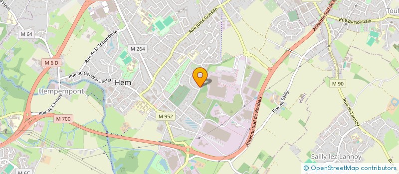 localisation de l'entreprise OLYMPE  HEM