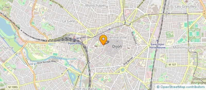 localisation de l'entreprise OLYMPE  DIJON