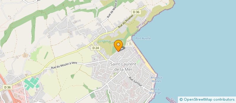 localisation de l'entreprise OLYMPE à PLERIN