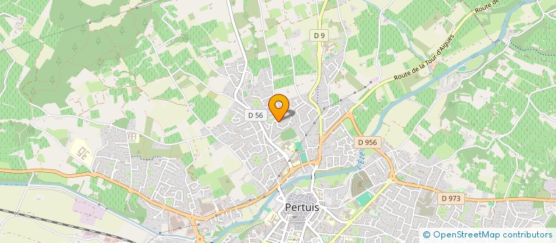 localisation de l'entreprise OLYMPE.A. à PERTUIS