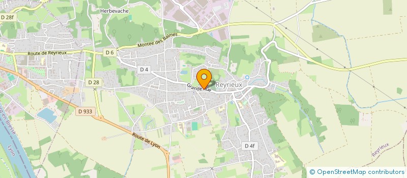 localisation de l'entreprise OLYMPE AVOCATS à REYRIEUX