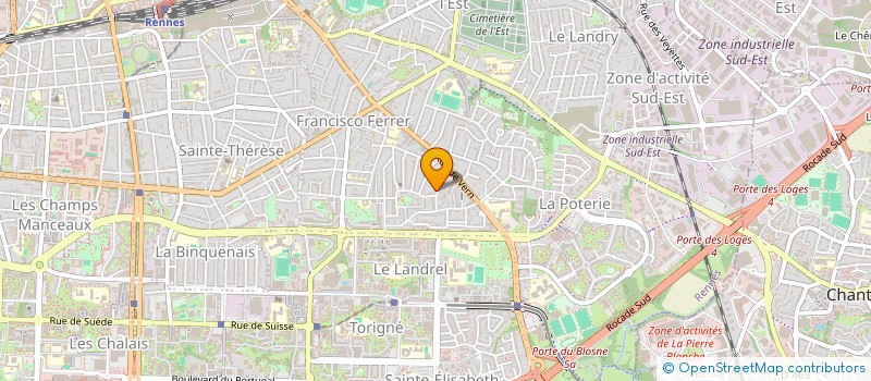 localisation de l'entreprise OLYMPE BRETAGNE  PIRE-CHANCE