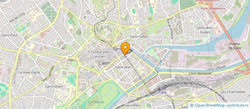 localisation de l'entreprise OLYMPE CUISINES à CAEN