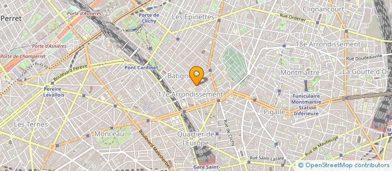 localisation de l'entreprise OLYMPE DE GOUGES  PARIS