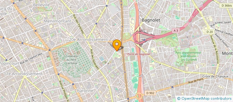 localisation de l'entreprise OLYMPE DE GOUGES à PARIS