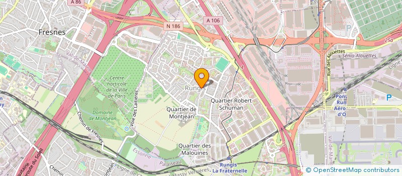 localisation de l'entreprise OLYMPE ESPORT  RUNGIS