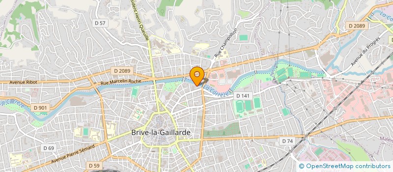 localisation de l'entreprise OLYMPE FINANCIAL GROUP à BRIVE-LA-GAILLARDE
