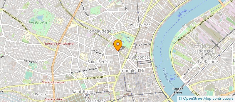 localisation de l'entreprise OLYMPE IMMOBILIER  BORDEAUX