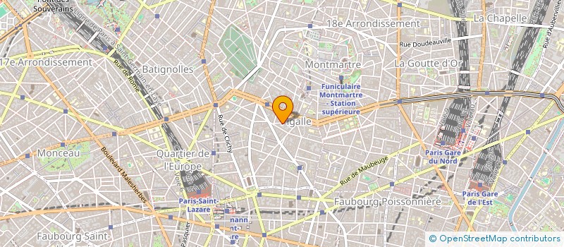 localisation de l'entreprise OLYMPE PARIS PROD  PARIS