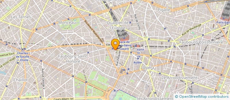 localisation de l'entreprise OLYMPE PHARMA à PARIS