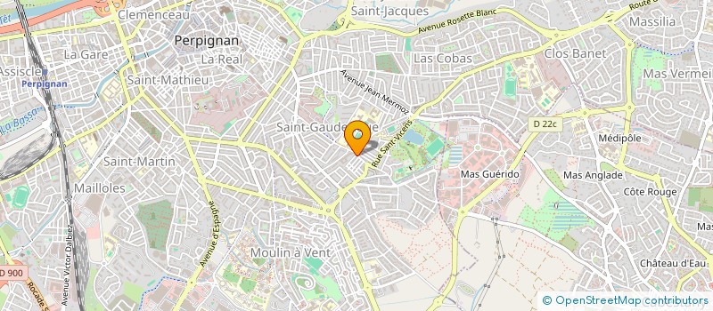 localisation de l'entreprise OLYMPE SARL à PERPIGNAN