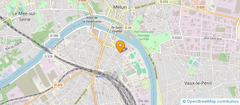 localisation de l'entreprise OLYMPE SECURITY PRIVEE à MELUN