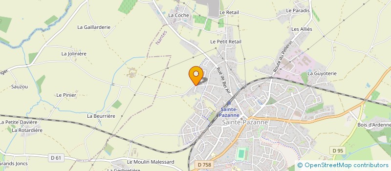 localisation de l'entreprise OLYMPFEST à SAINTE-PAZANNE