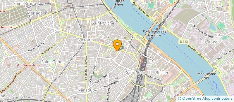 localisation de l'entreprise OLYMPI'SERVICES  BORDEAUX