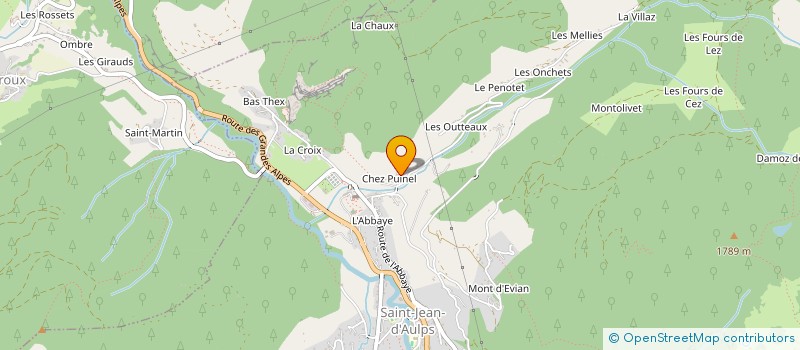 localisation de l'entreprise OLYMPIA  SAINT-JEAN-D AULPS