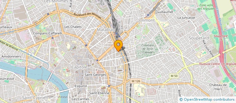 localisation de l'entreprise OLYMPIA JUDO 31 à TOULOUSE