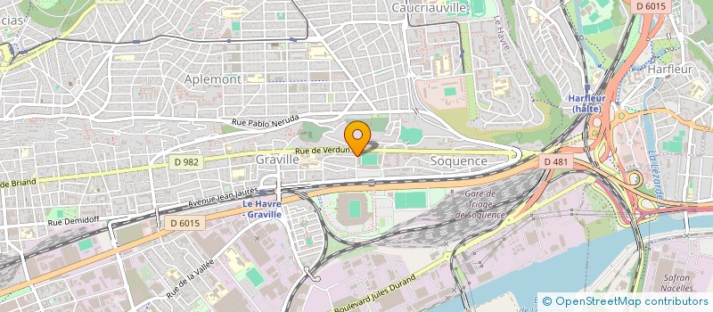 localisation de l'entreprise OLYMPIA KARATE  LE HAVRE