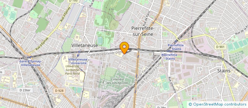 localisation de l'entreprise OLYMPIA SPORTING CLUB à VILLETANEUSE