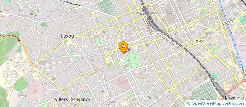 localisation de l'entreprise OLYMPIADE BOXING  NANCY