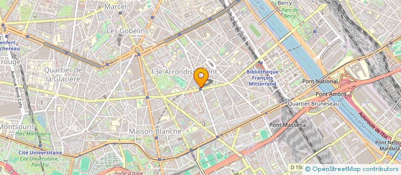 localisation de l'entreprise OLYMPIADES SUPERMARCHE  PARIS