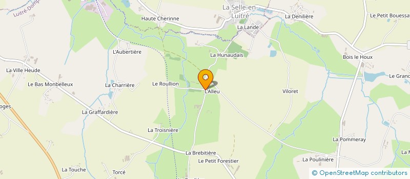 localisation de l'entreprise OLYMPIAS  FOUGERES