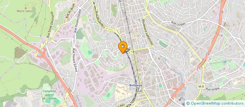 localisation de l'entreprise OLYMPIC  SAINT-ETIENNE