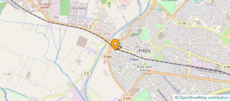 localisation de l'entreprise OLYMPIC à FREJUS