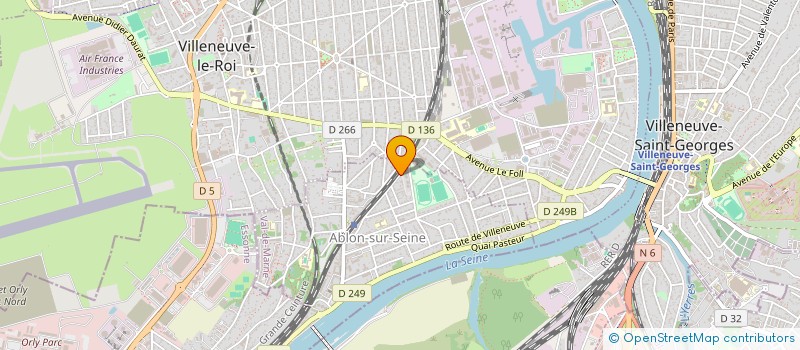 localisation de l'entreprise OLYMPIC AUTO à ABLON-SUR-SEINE