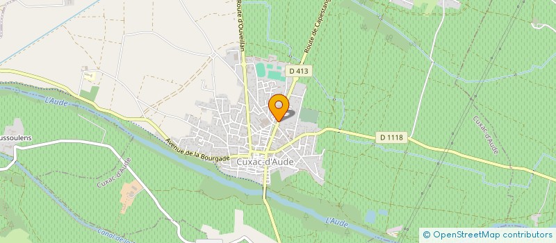 localisation de l'entreprise OLYMPIC CUXAC D'AUDE  CUXAC-D'AUDE