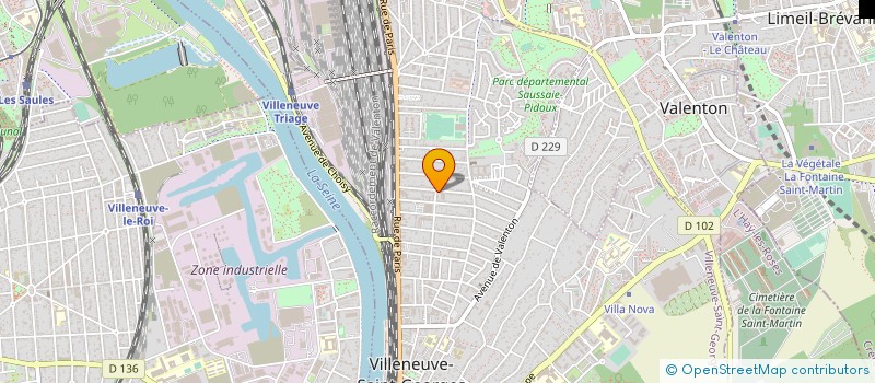 localisation de l'entreprise OLYMPIC DISTRIBUTION à VILLENEUVE-SAINT-GEORGES
