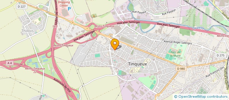 localisation de l'entreprise OLYMPIC FORME à TINQUEUX