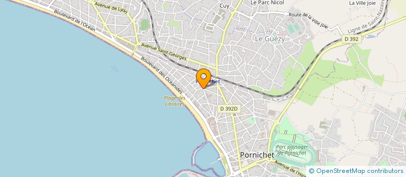 localisation de l'entreprise OLYMPIC FORMS à PORNICHET