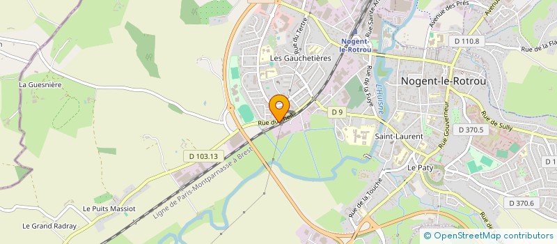 localisation de l'entreprise OLYMPIC GYM à NOGENT-LE-ROTROU