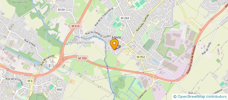 localisation de l'entreprise OLYMPIC HEMOIS à HEM