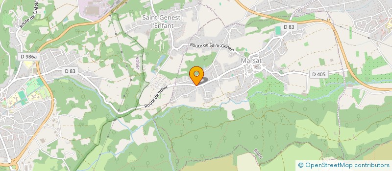 localisation de l'entreprise OLYMPID à MALAUZAT