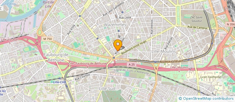localisation de l'entreprise OLYMPIE à LILLE