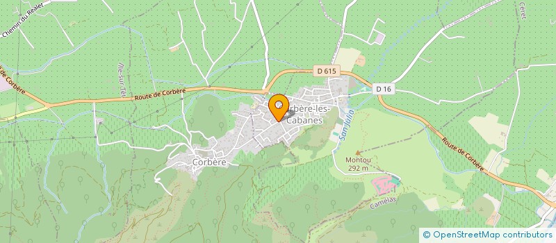 localisation de l'entreprise OLYMPIE  CORBERE