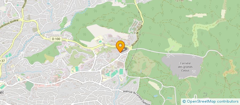 localisation de l'entreprise OLYMPIE  SAINT-RAPHAEL