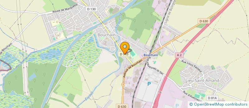 localisation de l'entreprise OLYMPIQUE AVESNES LE SEC à BOUCHAIN