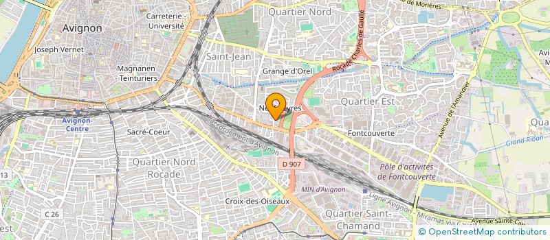 localisation de l'entreprise OLYMPIQUE AVIGNON VAUCLUSE à AVIGNON
