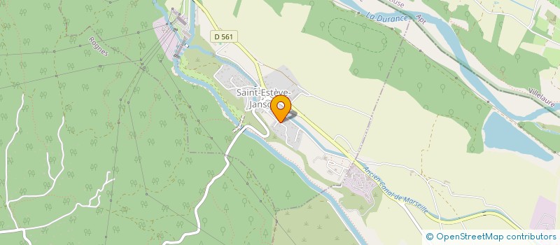 localisation de l'entreprise OLYMPIQUE CLUB CYCLISTE à LE PUY-SAINTE-REPARADE