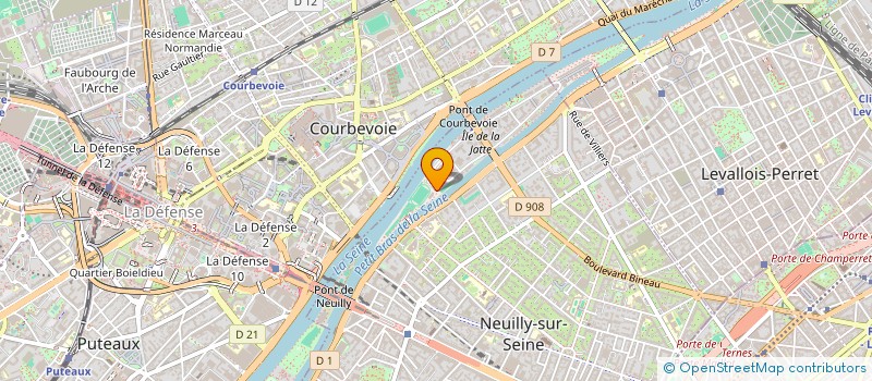 localisation de l'entreprise OLYMPIQUE DE NEUILLY à NEUILLY-SUR-SEINE