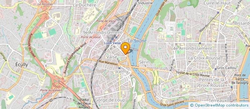 localisation de l'entreprise OLYMPIQUE DU COEUR  LYON