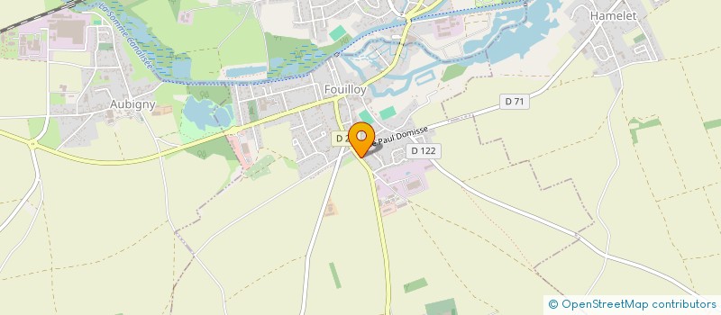 localisation de l'entreprise OLYMPIQUE LE HAMEL  LE HAMEL